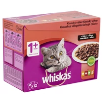Whiskas Alutasakos 85g 12-Pack Húsos