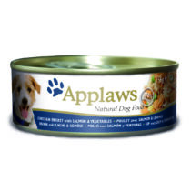 Applaws Dog Konzerv Csirke, lazac, zöldség és pisztráng 156g