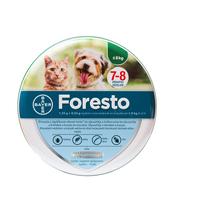  Foresto kullancs- és bolhanyakörv macskáknak és kistestű kutyáknak 38 cm 8 kg-ig