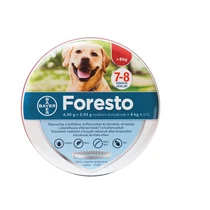 Foresto kullancs- és bolhanyakörv nagytestű kutyáknak 70 cm 8 kg felett