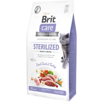 Brit Care Cat Grain Free STERILISED - WEIGHT CONTROL Duck and Turkey 7kg