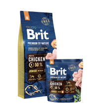 Brit Premium by Nature Medium Junior 15kg