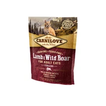 Carnilove Cat Adult Bárány & vaddisznó – Sterilised 400g