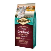 Carnilove Fresh Adult Cat ponty&pisztráng sterilised 6kg