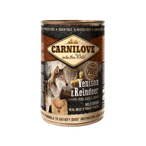 CarniLove Konzerv Adult Vadhús-Rénszarvas 400gr