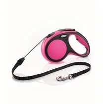 Flexi New Comfort zsinóros automata póráz S 8m 12kg-ig pink