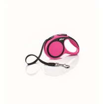 Flexi New Comfort XS szalagos automata póráz 3m 12kg-ig pink