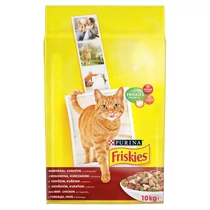 Friskies Száraz Macska Hús+Csirke+Zöldség 10kg