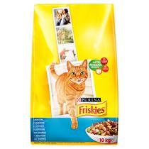 Friskies Száraz Macska Lazac+Zöldség 10kg