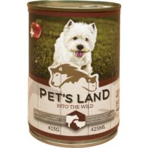 Pet s Land Dog Konzerv Marhamáj-Bárányhús almával 415g