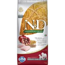 N&D Ancestral Grain Dog csirke&gránátalma adult medium 12kg