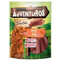 Adventuros Sticks Bölény, Vad ízű kistestű kutyáknak 90g