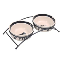 Tál Kerámia Szett 2x0.6l/15cm fehér/fekete