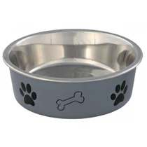 Tál Fém Műanyaggal Bevont Tappancs Mintás 0,75l/17cm
