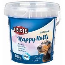 Jutalomfalat Soft Snack Happy Rolls Vödörs 500gr