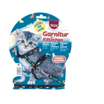 Hám És Póráz Cica Egérmintás 21-34cm/1,2m