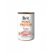 Brit Mono protein pulyka konzerv  6x400g