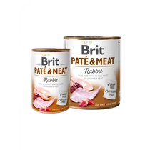 Brit paté & meat - nyúl konzerv 6x400g