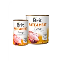 Brit paté & meat - pulyka konzerv 6x400g