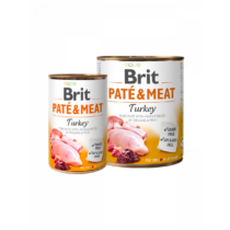 Brit paté & meat - pulyka konzerv 6x400g