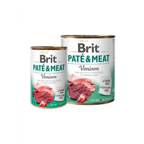 Brit paté & meat - vadhús konzerv 6x400g