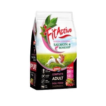 FitActive PURE Salmon & ROSEHIP (Lazac-csipkebogyó) - Teljesértékű eledel felnőtt kutyák részére