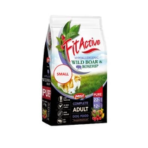 FitActive PURE SMALL Hypoallergenic Wild boar -Rosehip - száraztáp (vaddisznó,csipkebogyó) felnőtt kutyák részére (3kg)