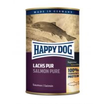 Happy Dog Lachs Pur - Lazachúsos konzerv 190g