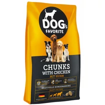 Happy Dog's favorit chunks csirke 15kg