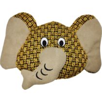 GimDog játék - Perú elefánt fej- csipogós 19cm