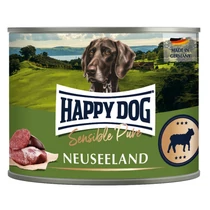 Happy Dog Sensible Pur Neuseeland Bárány színhús konzerv 6x200g