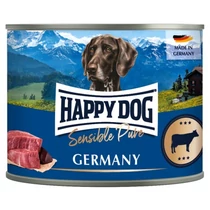 Happy Dog Sensible Pur Germany Marha színhús konzerv 6x200g