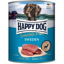 Happy Dog Sensible Pur Sweden Vad színhús konzerv 6x800g