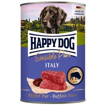  Happy Dog Sensible Pur Italy Bivaly színhús konzerv 6x400g