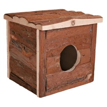 Trixie Jerrik Ház - Fából készült odú egerek és hörcsögök részére 15x14x13cm