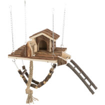 Trixie Janne Playground - Fából készült játszótér egerek és hörcsögök részére 26x22cm