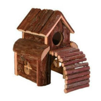Trixie Finn Ház - Fából készült odú egerek és hörcsögök részére 13x20x20cm