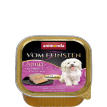 Animonda Vom Feinsten Gourmet (csirke,tojás,sonka) alutálkás - Felnőtt kutyák részére 150g