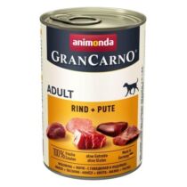 Animonda GranCarno Adult (marha,pulyka) konzerv - Felnőtt kutyák részére 400g