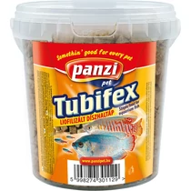 Panzi Tubifex - táplálék díszhalak részére (vödrös) 75g