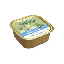 Oasy Dog Alutálka Tasty Paté Puppy&Junior Chicken 150g