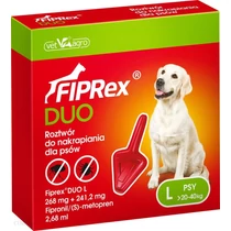 Fiprex Duo L 268 mg + 241,2 mg rácsepegtető oldat kutyáknak 1x