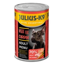 JULIUS K-9 konzerv kutya Marha 1240g
