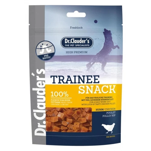 Dr.Clauders Jutalomfalat Premium Csirkés Tréning 80g