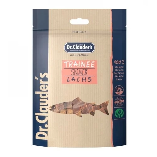 Dr.Clauders Dog Jutalomfalat Trainee Snack Lazac 80g