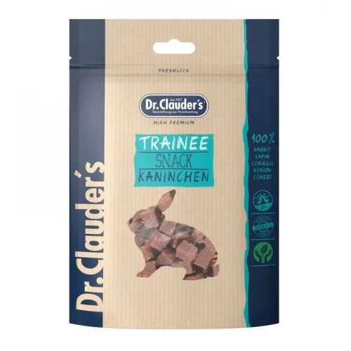 Dr.Clauders Dog Jutalomfalat Trainee Snack Nyúlhús 80g