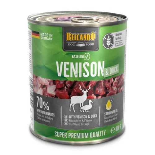 Belcando Baseline 6x800 gr vaddal és kacsahússal