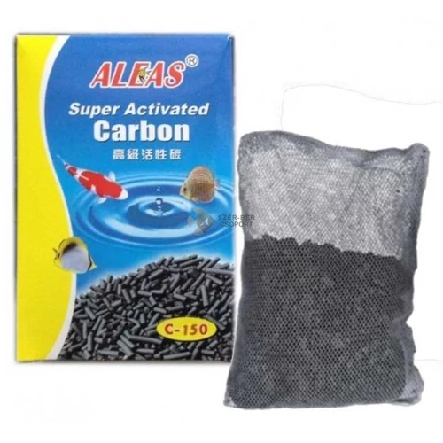 Aktív szén akváriumi szűrőanyag - Aleas 300 g