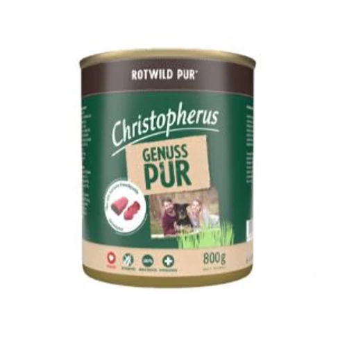 Christopherus Dog konzerv pure vadhús 800g