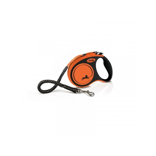 Flexi Xtreme szalagos automata póráz M 5m, narancs 35kg-ig